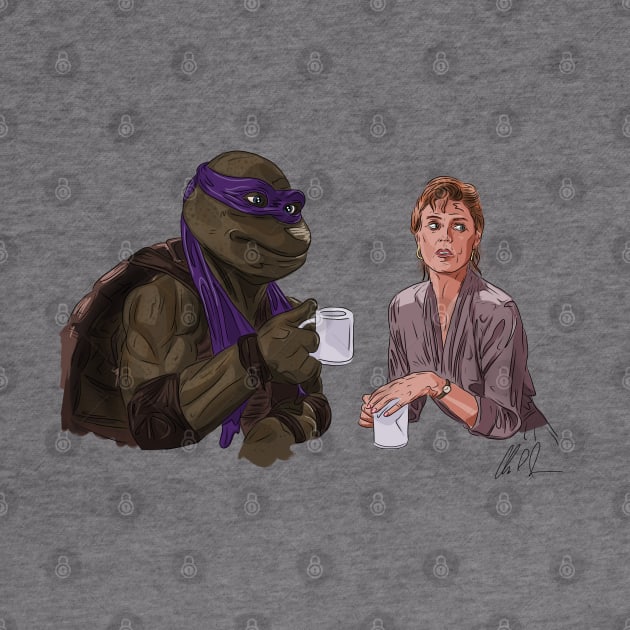 TMNT2: Coffee Break by 51Deesigns